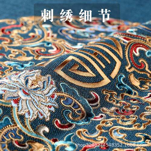 床头软包靠背垫大号卧室床抱枕含芯腰枕靠背垫中国风沙发客厅靠枕