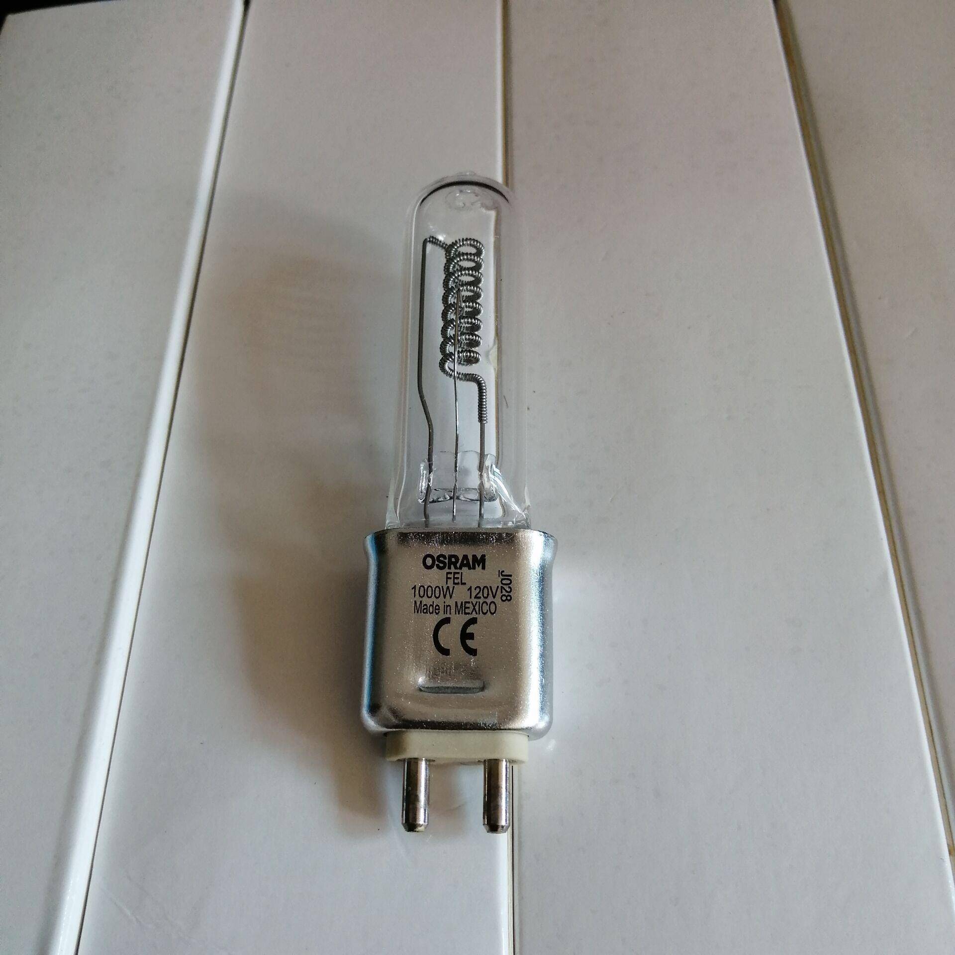 OSRAM64743FEL120V1000W卤素灯泡,红外线加热灯,120V1000W