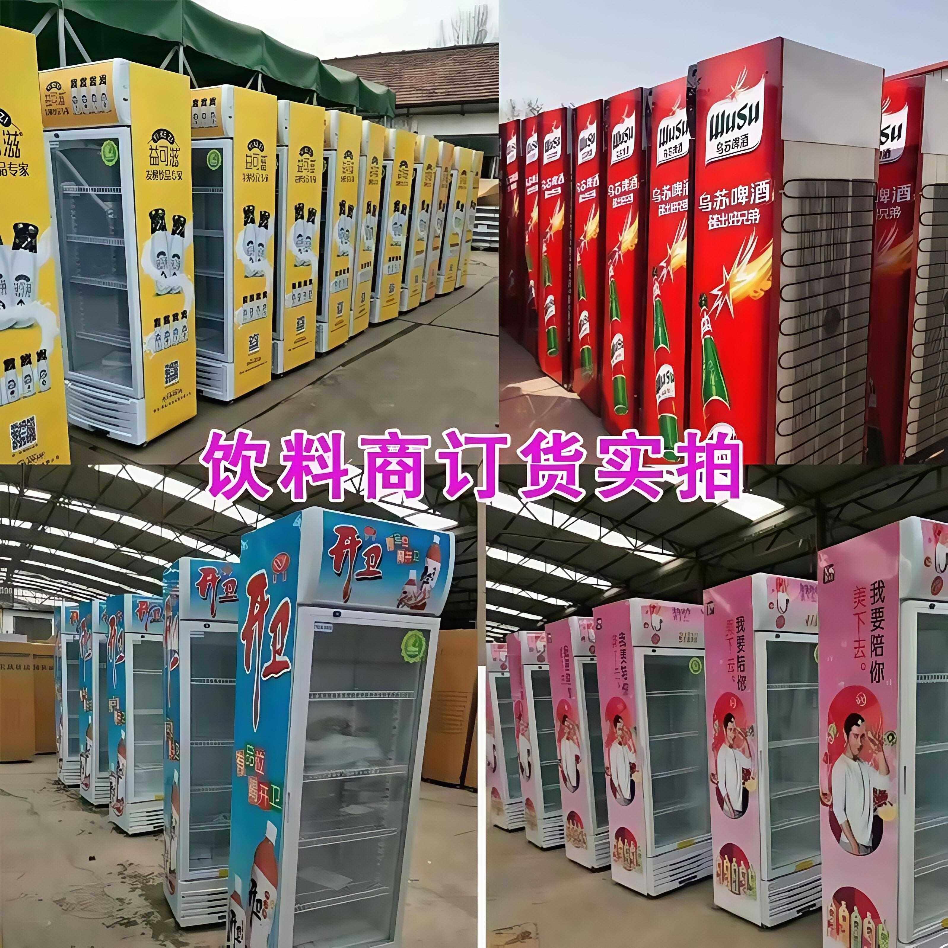 饮料柜展示柜冷藏柜风冷啤酒柜冰箱立式冰柜商用单双门水果保鲜柜