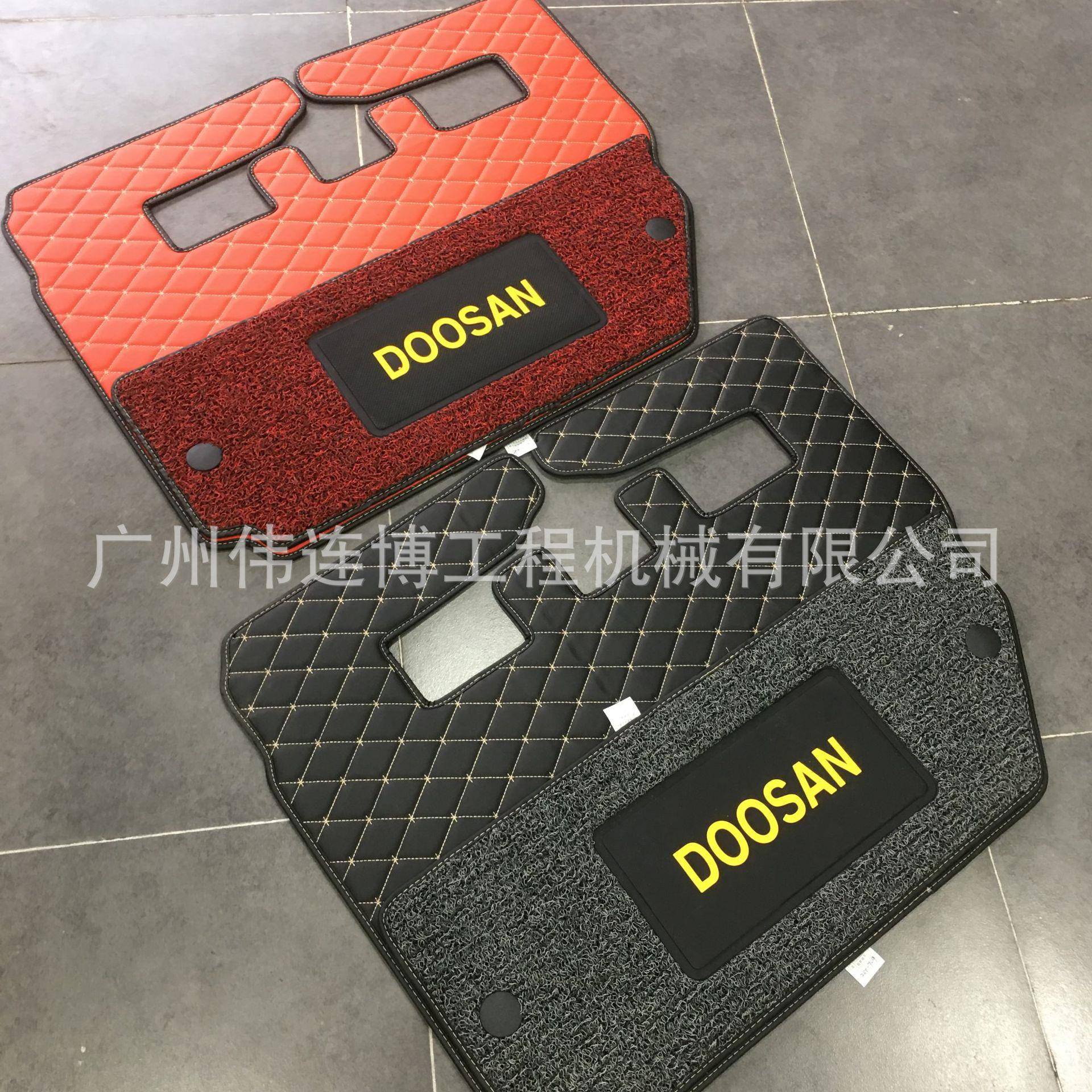 斗山大宇DH80GO/150/200/220/225/300-7-9驾驶室内地板胶新款脚垫