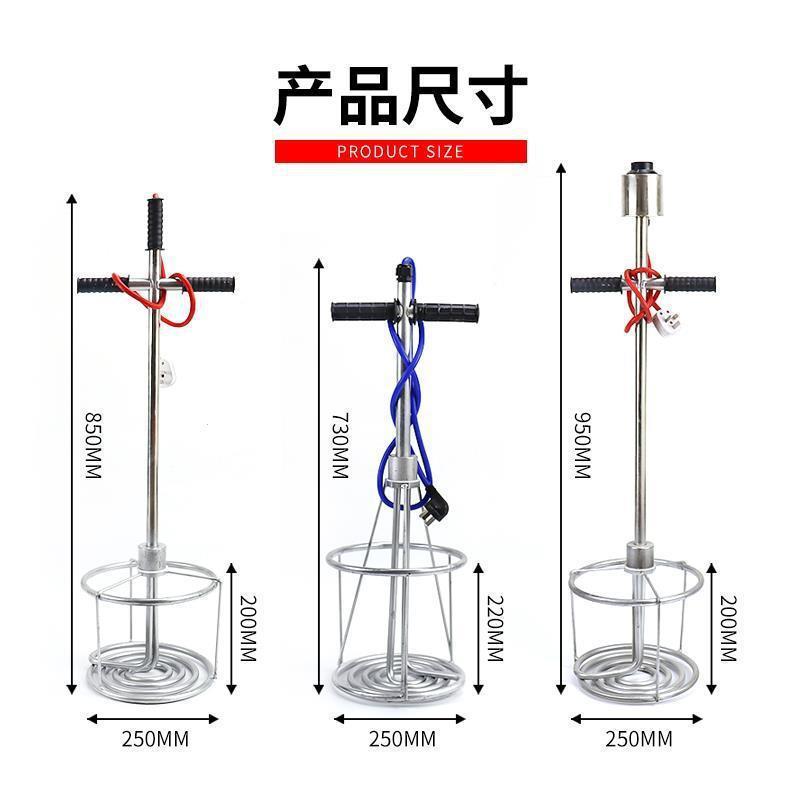非固化沥青工程材料橡胶油膏融化器溶化沥青烧油发热管防水加热器