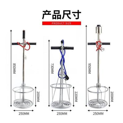 非固化沥青工程材料橡胶油膏融化器溶化沥青烧油发热管防水加热器