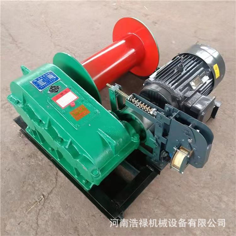 升禄建筑RKT绞工地用JK浩电控高速卷扬机施工1吨快速降车