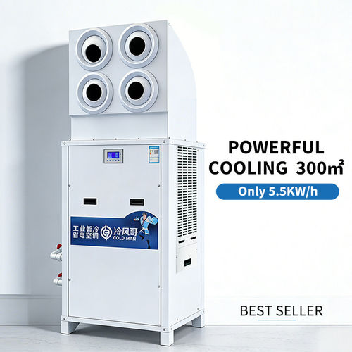 Energy-efficient air-cooled cooling equipment for workshops
