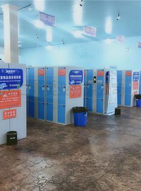 南水上乐园理衣柜湖案例免人20-02172员管更智能自助寄存柜