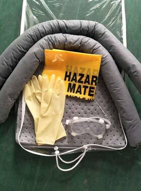 万用吸液套件包灰色化学危处险品HWI件包化废液理WY套通用型工工