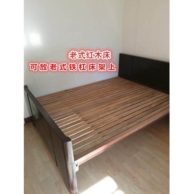 架1.5米实木床板整块可定折叠排可骨床垫加硬加MAH漆厚护腰1.8无B
