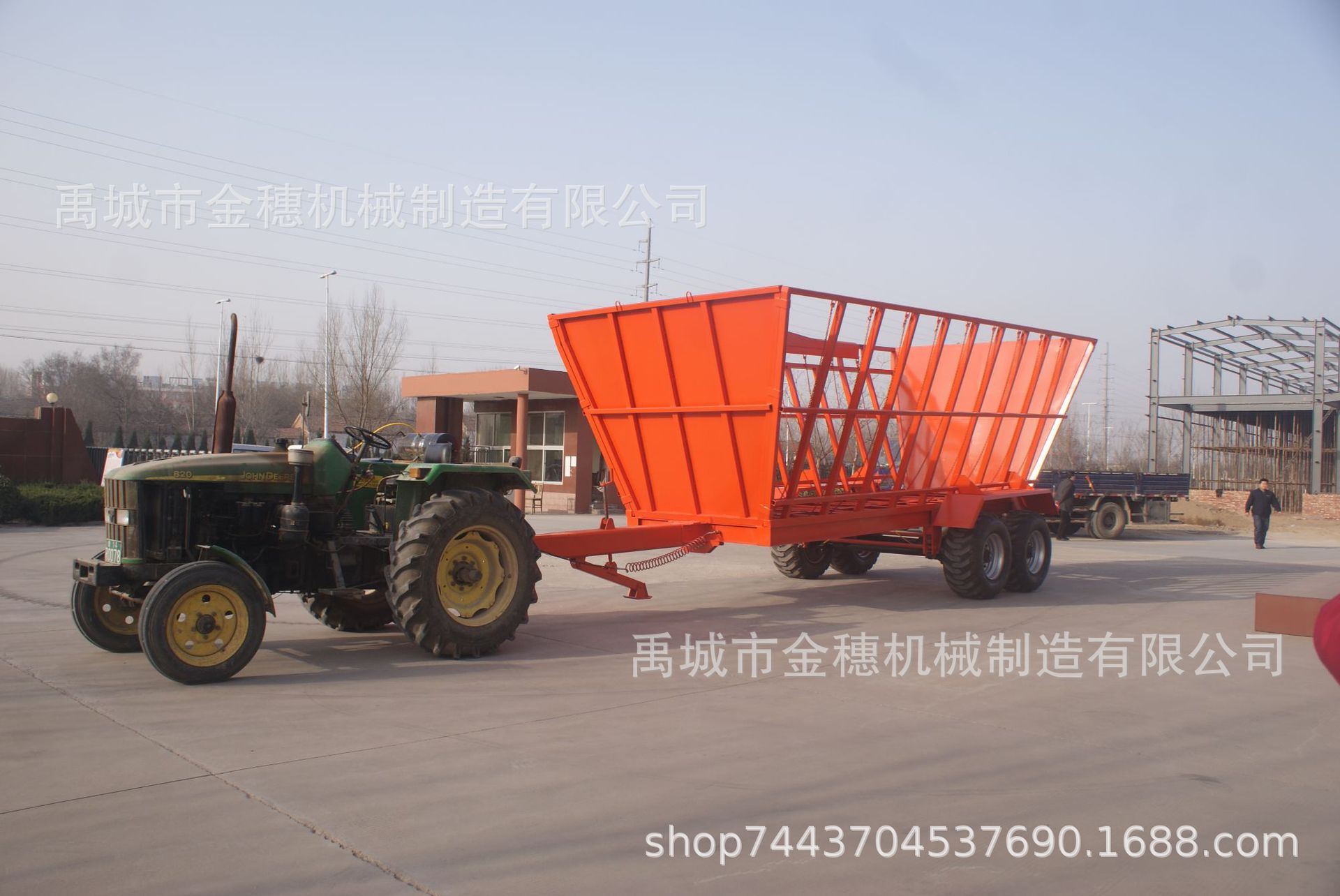 12吨甘蔗出口糖厂运料拖车
