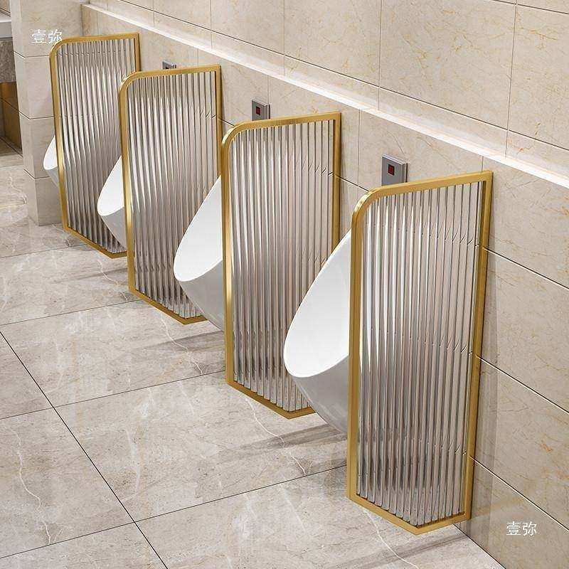 不锈挡钢玻璃小便池板服务ELF办区学校公楼公共卫生间隔厕所断板,商业/办公家具,办公屏风/隔断,淘宝优惠券,粉丝福利购,淘宝优惠卷