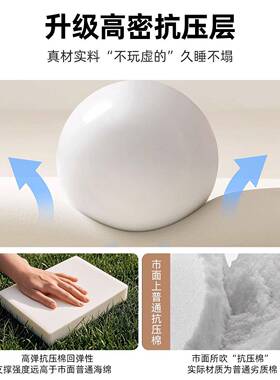 记垫忆棉床遮WFD盖物软垫家用海绵垫单人榻榻米子租宿舍房学生床