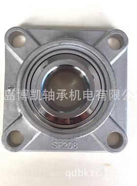 方形座子不锈潮钢外球面轴承SU1CFSUCF21727内孔85mm湿环境使用配