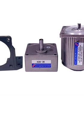 25W调速电机达交流单2N20V项TLM配齿轮减速箱4G-20K减马速可逆