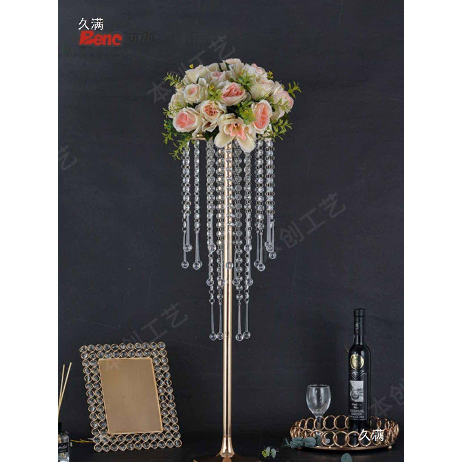 热卖欧式浪漫件婚庆水晶花架婚西属餐主桌tj#sd$*&装饰摆礼路引金,节庆用品/礼品,陪嫁用品套装,淘宝优惠券,粉丝福利购,淘宝优惠卷