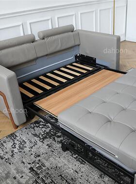 科技布10529免发洗沙型发床可高端轻奢两用折叠客厅小户沙乳胶垫