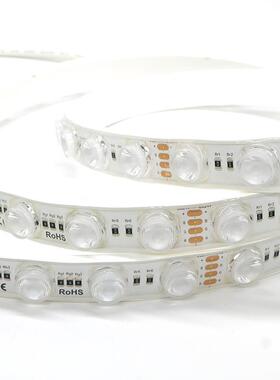 RGB胶洗g墙22618灯3灯rb三6合一氛围线条灯低压贴片2滴4V自粘led