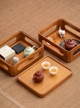 胡桃木桌面层KJB收纳盒卯实多木家具功能多办公杂物榫整理柜收纳