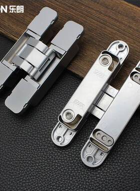 隐形门暗铰三维内可调开折叠门49265铰链链欧式H形外十字铰隐藏门