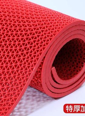 防滑地垫厨房垫厕所防滑浴室户外商用58901塑料门pvc镂空水防垫地