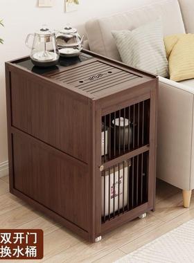 移动茶车茶型台烧水壶体家用46650小茶桌客厅一沙泡发边几茶几侧