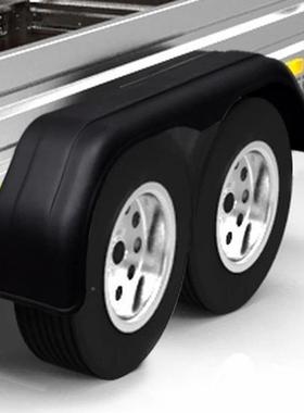 拖车双轴挡泥配板挡大瓦轮胎罩XKP轮眉拖车件房车改装全一个泥的