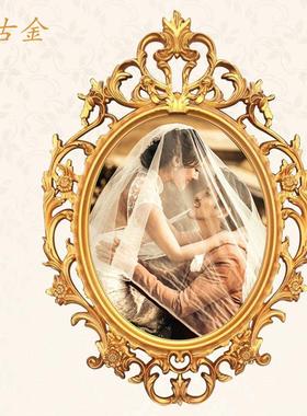 楼婚礼房道具欧式相框影客厅壁挂画57168框镜框卧床头儿室童天鹅