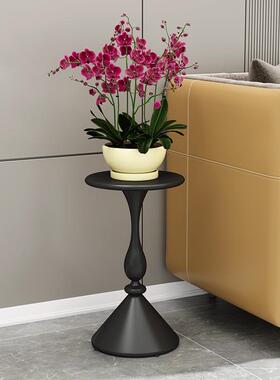 铁艺客厅落地式花盆架单层花架53900边几沙发角边几床头小圆桌茶