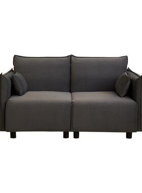 22PSM5新款简猫抓绒布艺0沙舒适大坐宽客厅公寓小户型出租屋约沙