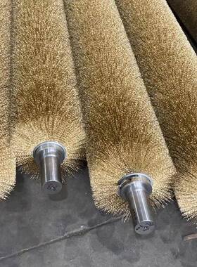 不锈钢丝辊铜丝丝刷辊工业抛KJB光镀磨除锈金属打拉辊