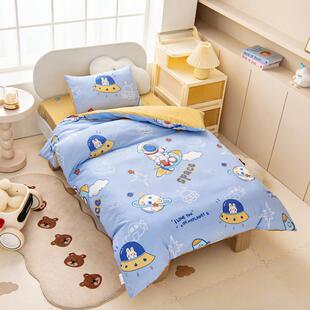 小学生午午托子被三件套幼乐秀儿园托管班睡被褥装套六件套宿舍床