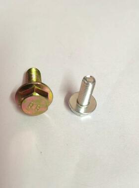 G579法兰螺丝外六角DWR带垫带齿螺栓法B兰外六角8螺丝