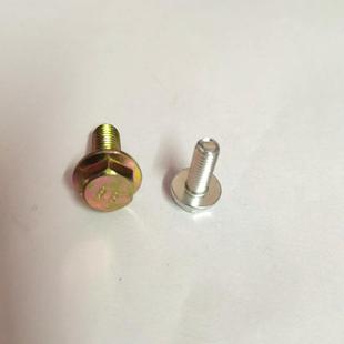 G579法兰螺丝外六角DWR带垫带齿螺栓法B兰外六角8螺丝