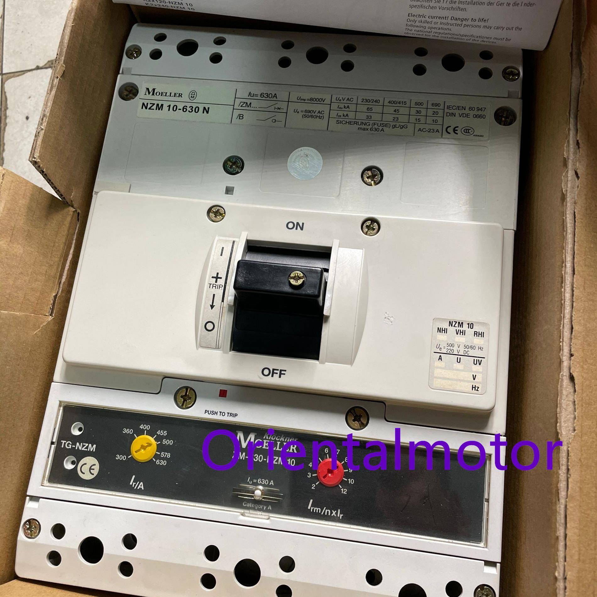 金钟穆勒断路器NZM10-630N NZM10630N-NA NZM-10630- N