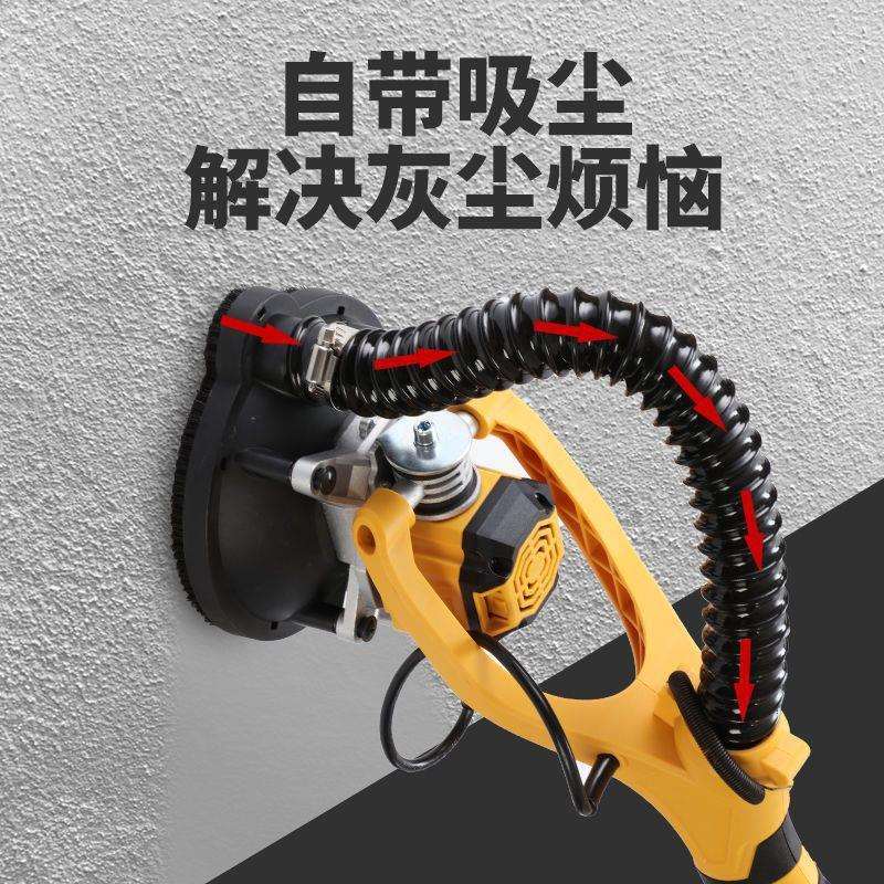 电动墙面地坪拼接缝油漆水泥混凝土长杆无刷粗刨机打磨抛光垒德株
