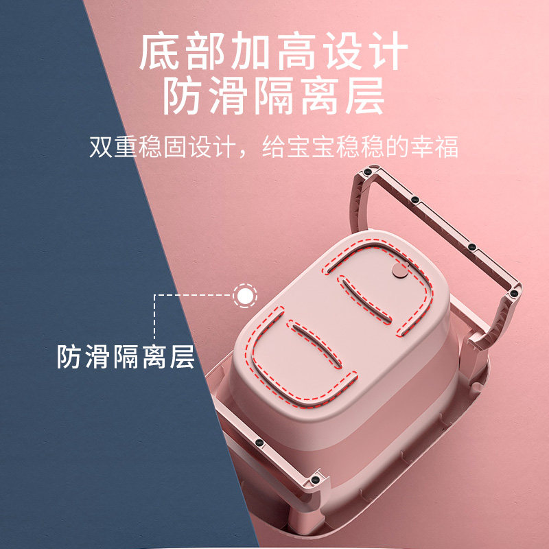儿童洗澡桶宝宝泡澡桶小孩折叠浴桶可游泳家用浴盆大号婴儿洗澡盆,婴童用品,浴盆/浴桶,淘宝优惠券,粉丝福利购,淘宝优惠卷