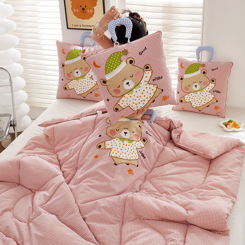 全棉抱枕被子两用办公室午睡学生宿舍夏凉被二合一汽车靠垫枕头被,居家布艺,抱枕被,淘宝优惠券,粉丝福利购,淘宝优惠卷