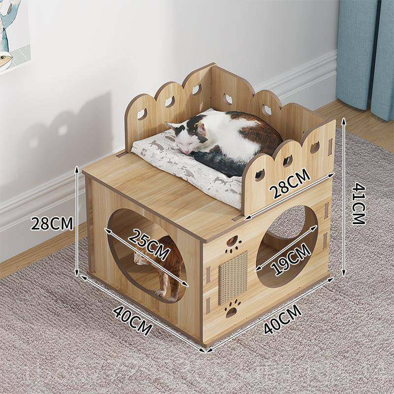 高档猫四窝通季用隧可坐实木猫道猫抓板猫玩具龙猫猫抓筒猫爬架可,宠物/宠物食品及用品,猫窝/屋/帐篷/沙发,淘宝优惠券,粉丝福利购,淘宝优惠卷