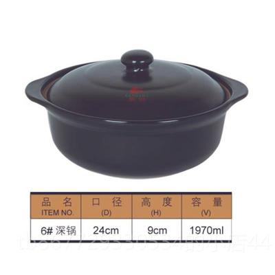 高档舒砂锅炖煲锅陶商用米线 明火耐高康温燃气家用汤锅粥瓷煲沙