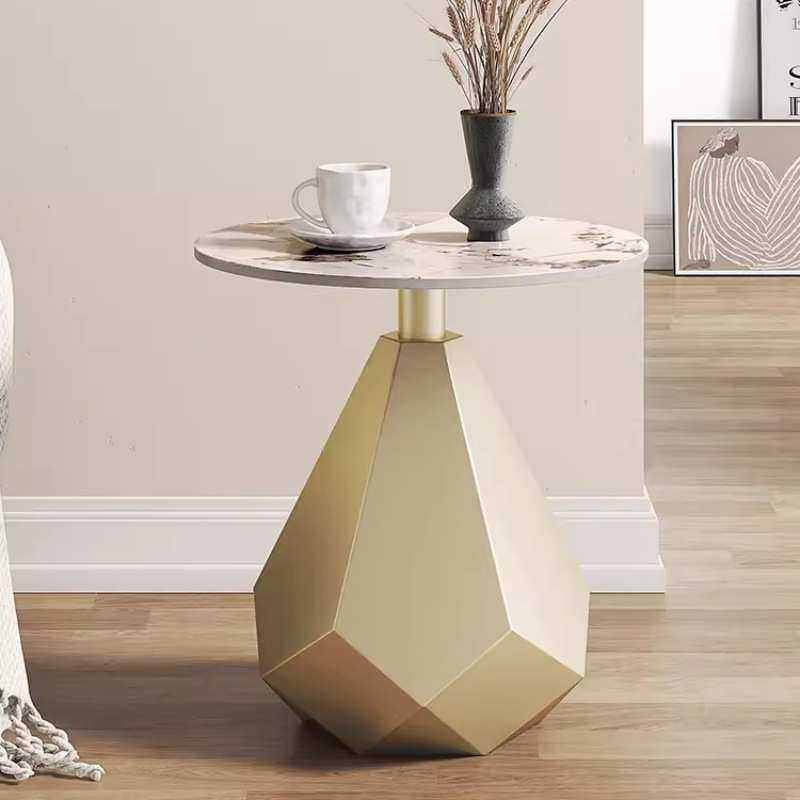 轻奢岩板边几客厅沙发边桌角几酒店民宿阳台小圆桌床边柜创意桌子,3C数码配件,摄像机配件,淘宝优惠券,粉丝福利购,淘宝优惠卷