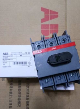 手动式电源转换开关OT315ES30 现货 1SCA022870R1310