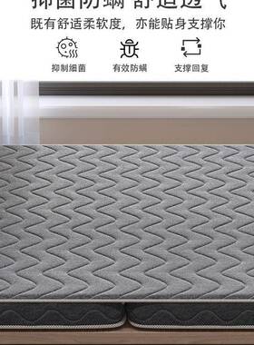 天然椰床垫棕垫偏榻硬棕榈可儿童榻米学生家用QOP折叠定棕制乳胶