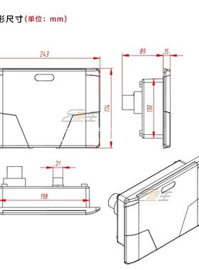 房多功能水盒重力加水快接进水车外接改12v21778电源房车装