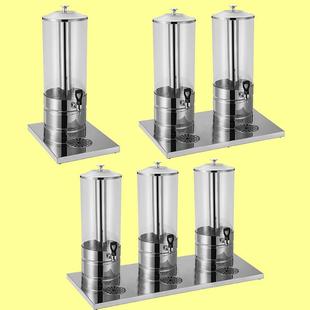 备不钢自助果汁鼎商用透明饮料锈机餐厅机器大餐ZMF容量冷餐设冷