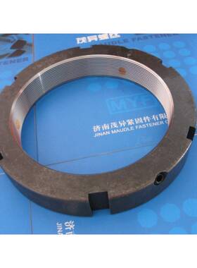 齿轮轴轴主WWW滚珠杠用丝30度斜角锁紧螺承母