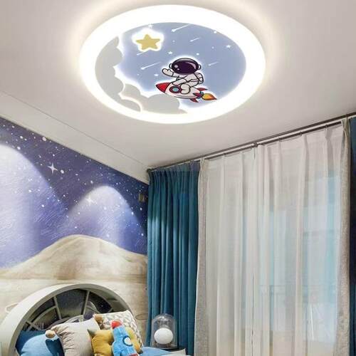吸顶灯202新款幼儿创园意6装灯可爱鲸鱼儿童房LED灯卧室客房383饰