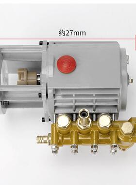 黑猫220902v高压清洗3修80型388洗车机洗机车泵配件铝泵头成刷总