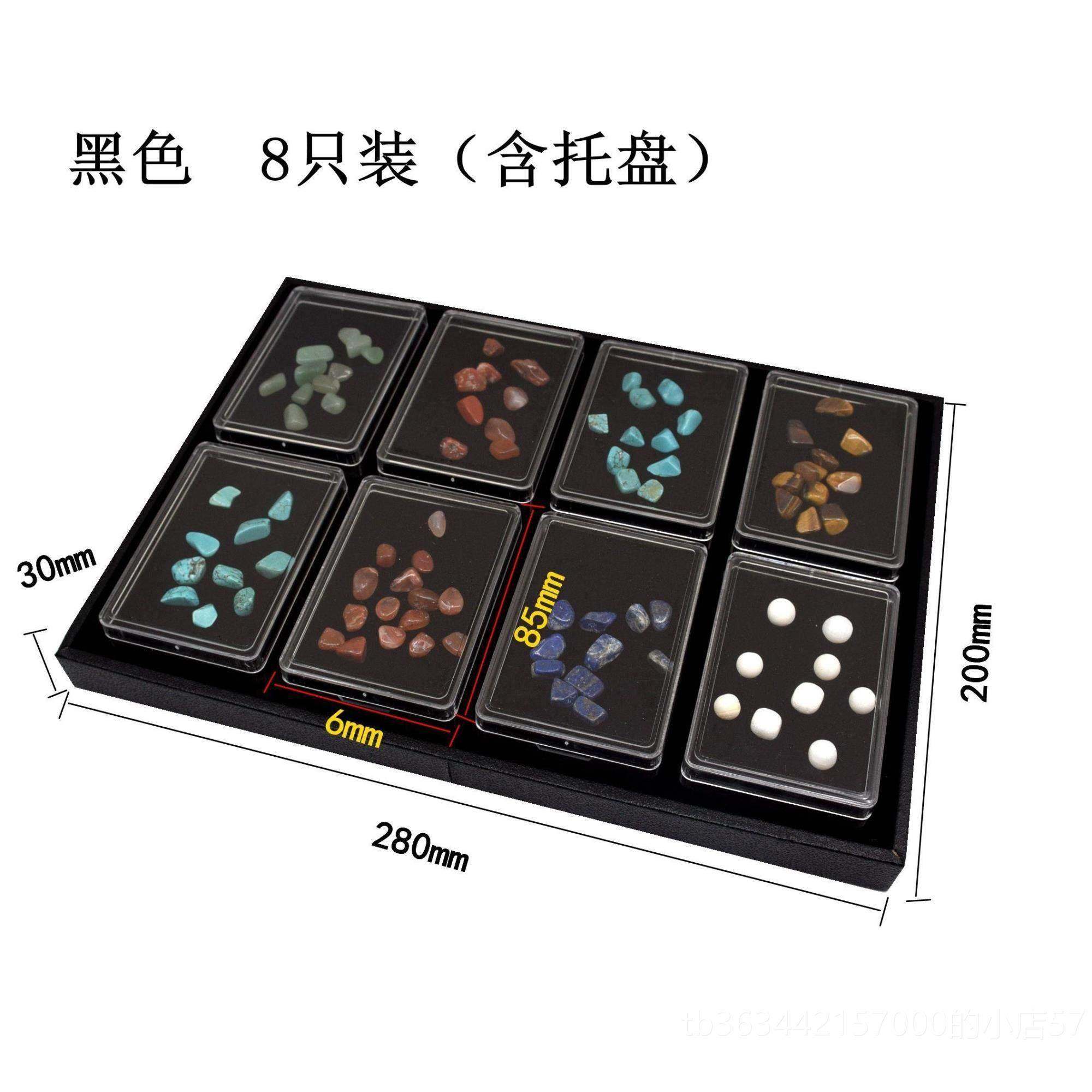 高档亚克力方透明塑料玻璃双层记忆棉戒面裸石宝盒石盒石彩钻展示,饰品/流行首饰/时尚饰品新,首饰盒,淘宝优惠券,粉丝福利购,淘宝优惠卷