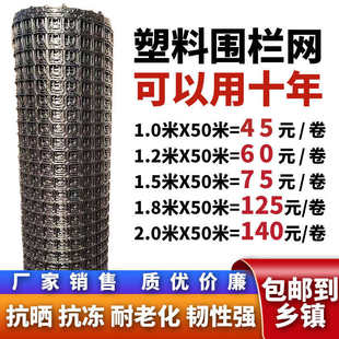 塑料网格防护养殖菜园栅栏鸡户外围栏圈网子网养鸡漏粪玉新疆包邮