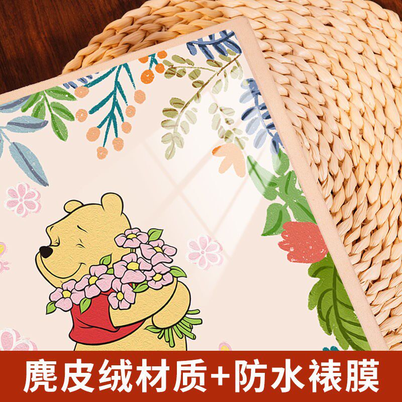 维尼熊相册本纪念册567寸大容量家庭版插页式可爱竖版照片收纳册