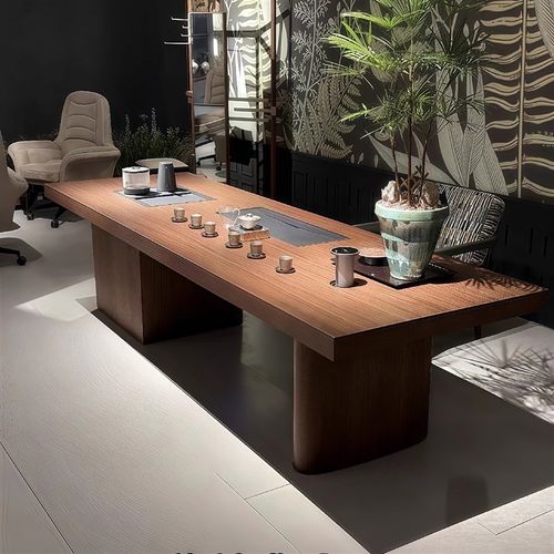 茶空间高奢升降茶桌茶室泡茶桌总裁办公室别墅豪宅洋房高端泡茶台