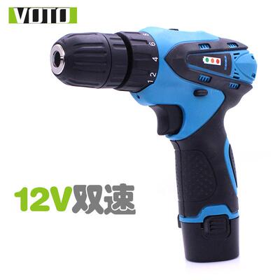 VOTO充式电锂手电钻多功能家用小钻枪电式微型电105动螺丝刀批电
